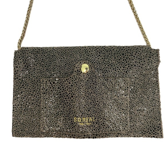 SORIAL New York Pebbled Leather Mini Crossbody Bag - Picture 4 of 10